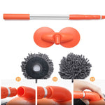 TurboClean Autoreinigungsbürste mit Rotationsmechanismus für mühelose Fahrzeugpflege