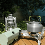 CampingProfi | Tragbarer Butan-Kocher mit Tasche & Gasflasche