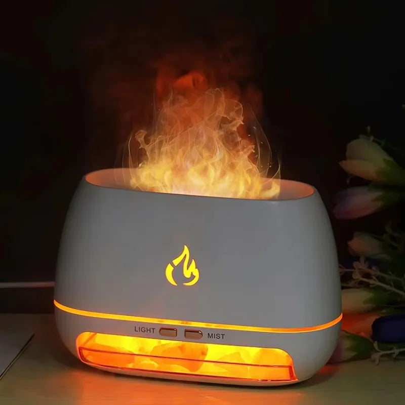 Aroma Diffusor mit Himalaya-Salzlampa – Duftverbreitung und Farbwechsel