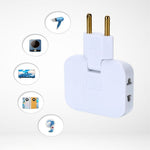 FlexiPlug: Ultradünner Dreifach-Steckeradapter für mehr Platz