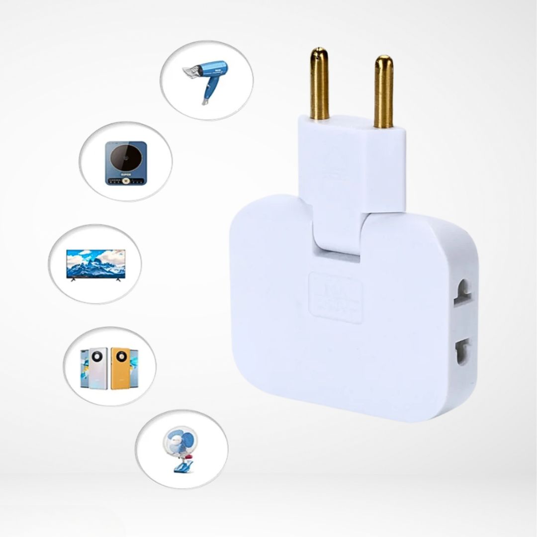 FlexiPlug: Ultradünner Dreifach-Steckeradapter für mehr Platz