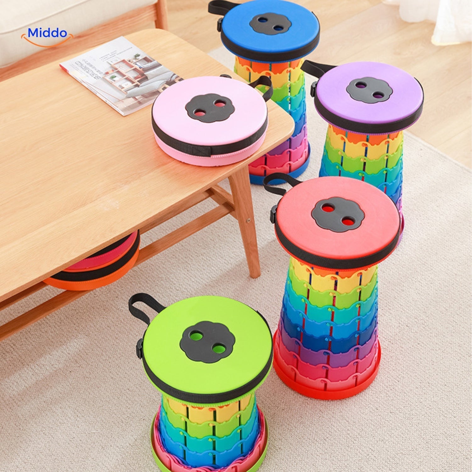 Adjustable Camping Stool | Comfortable and Portable
