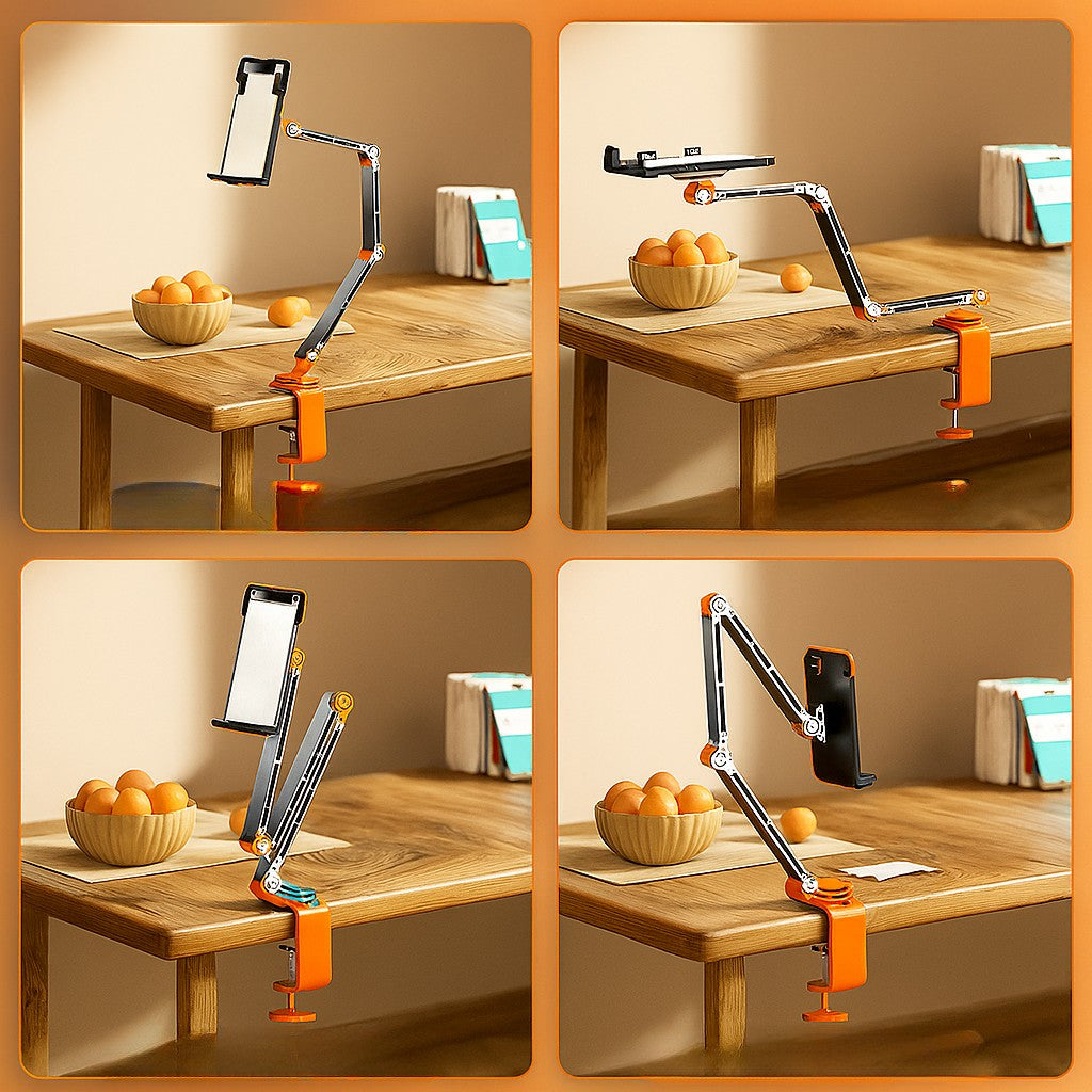 Eleganter Aluminiumständer für Smartphones und Tablets