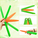 Karotten-Inspirierter Schmetterlingsspielzeug-Messer