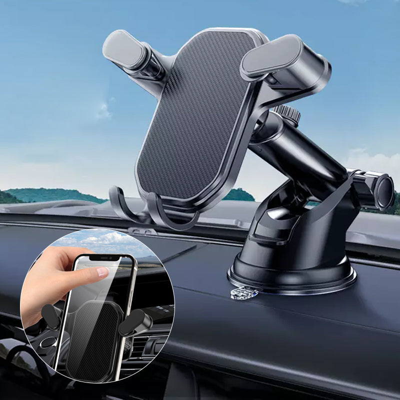 Robuster Auto-Smartphone-Halter mit Haken | TechGrip