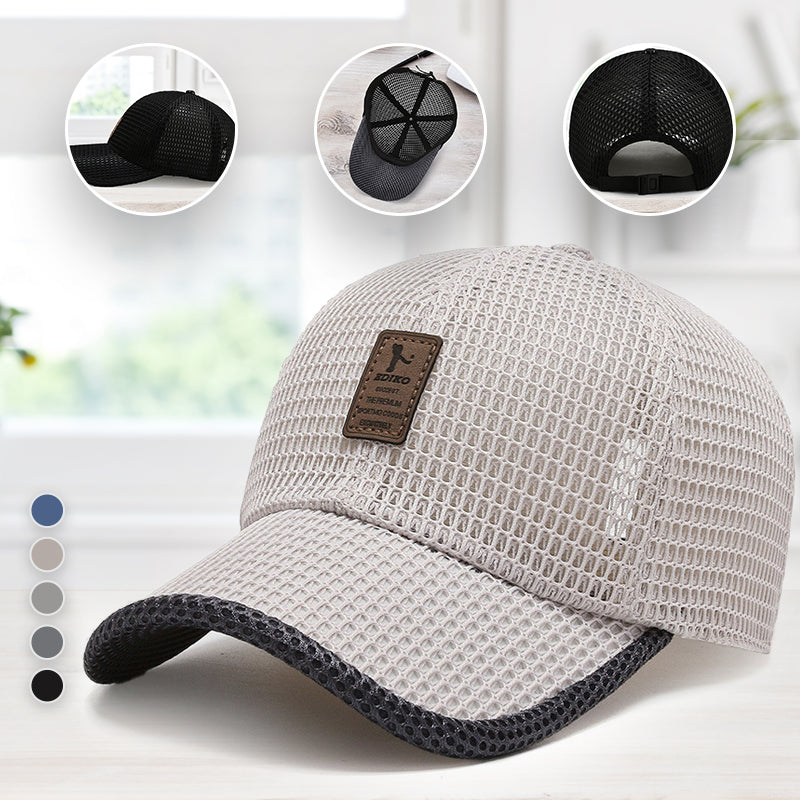 Luftige Baseballmütze mit UV-Schutz für den Sommer