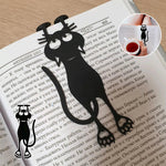 Elegantes Katzen-Lesezeichen für müheloses Lesen