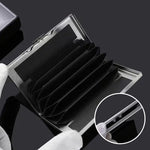 Eleganter RFID-Kartenhalter mit Diebstahlschutz – Platz für 6 Karten