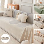 Doppelseitige Chenille Sofabezug