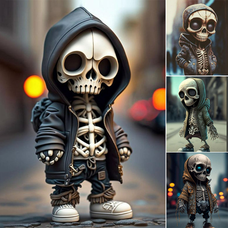 Moderne Schädel-Skulptur | Kunstvolle Deko für Ihr Zuhause