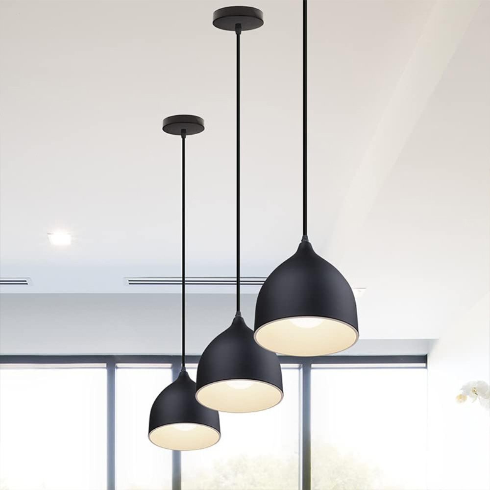 Stilvolle Pendelleuchte im industriellen Design