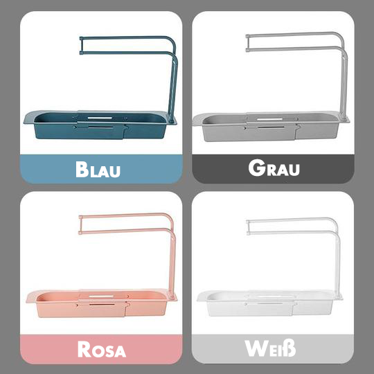 Kitchen Helper Deluxe - Flexible Sink Organizer Rack