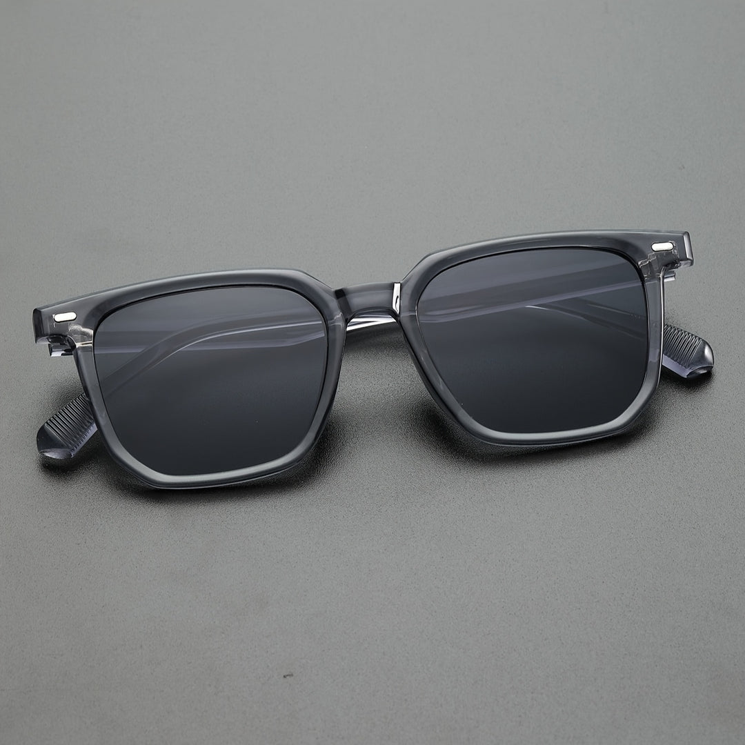 Herren Sonnenbrille Retro-Quadrat – Leicht, Stilvoll und Strapazierfähig