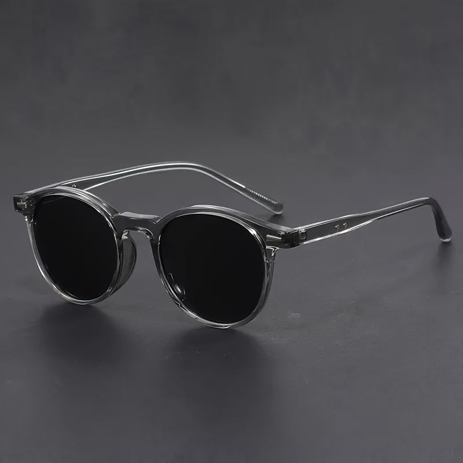 Runde Sonnenbrille mit leichtem Rahmen aus Polycarbonat