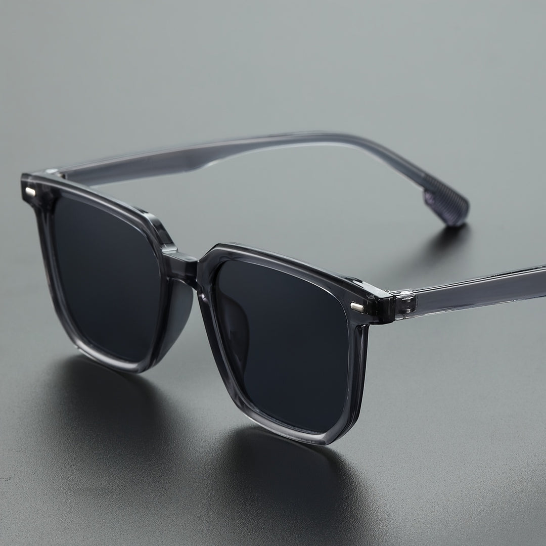 Herren Sonnenbrille Retro-Quadrat – Leicht, Stilvoll und Strapazierfähig