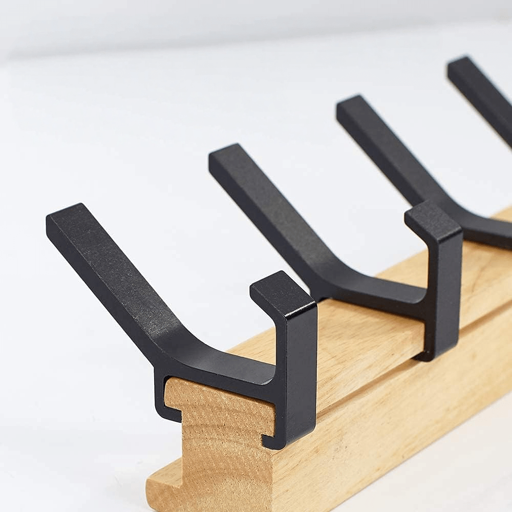 Elegante Wandgarderobe - Flexibles Design mit 5 Haken