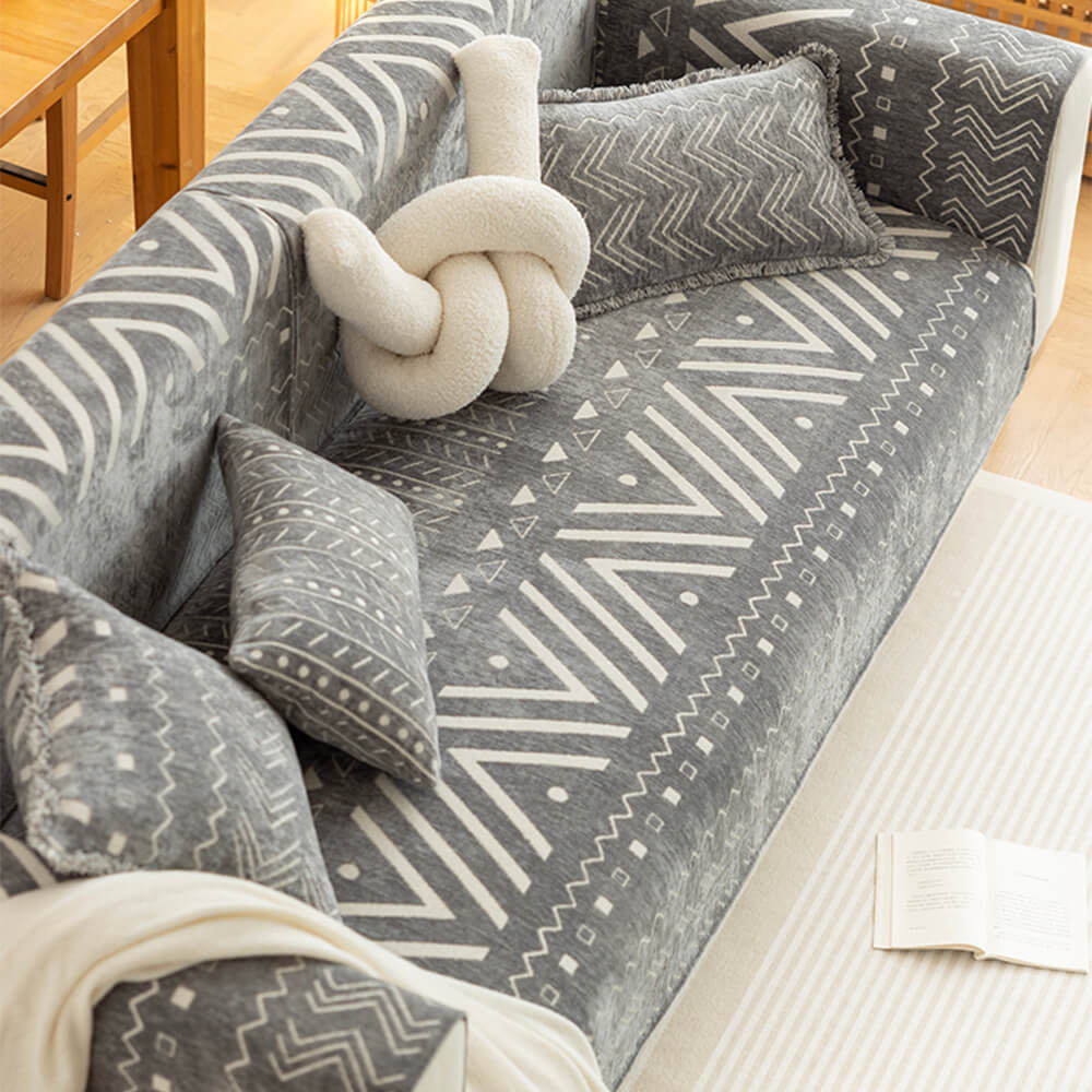 Hochwertiger, Atmungsaktiver Sofabezug aus Chenille | ComfortGuard