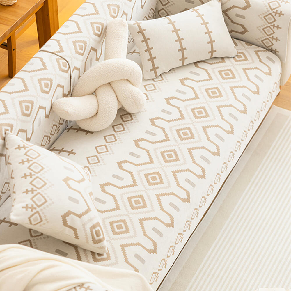 Hochwertiger, Atmungsaktiver Sofabezug aus Chenille | ComfortGuard