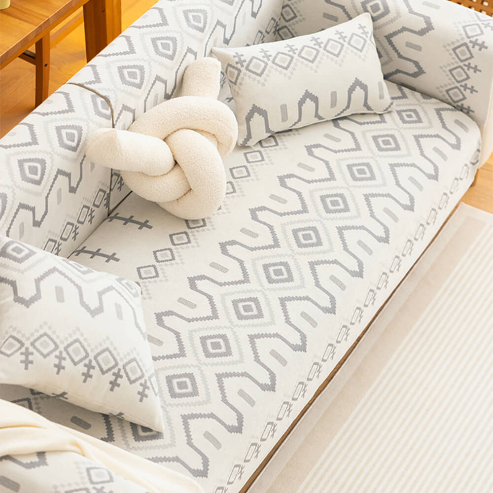 Hochwertiger, Atmungsaktiver Sofabezug aus Chenille | ComfortGuard