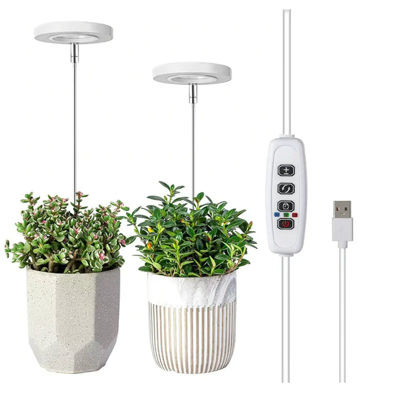 Natural Light Pro - Full-Spectrum Plant Lamp with Flexible Stand