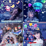 360° Rotating Night Light Projector for Galaxy Display