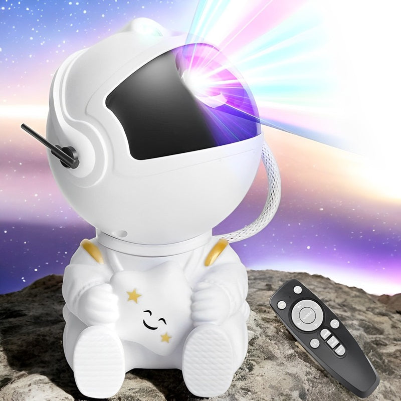 LED-Nachtlicht Projektor mit Astronauten und Galaxie-Effekt