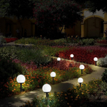 Solarleuchten für den Garten – Warmes Licht, kabellos (2 Stück)