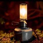 Tragbare Gaslampe mit einstellbarer Helligkeit