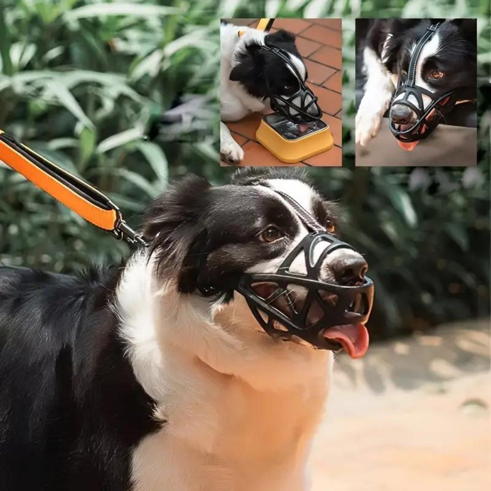 Soft Dog Muzzle for Safe Use in Daily Activities