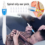 Soft Silicone Tip Earwax Cleaner with Gentle Spiral Design