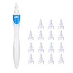 Soft Silicone Tip Earwax Cleaner with Gentle Spiral Design