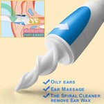 Soft Silicone Tip Earwax Cleaner with Gentle Spiral Design