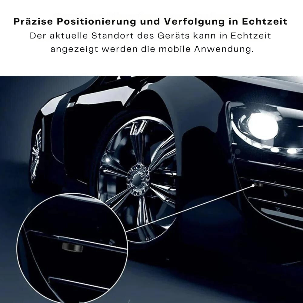 Unauffälliger GPS-Tracker mit Magnetbefestigung und Live-Tracking