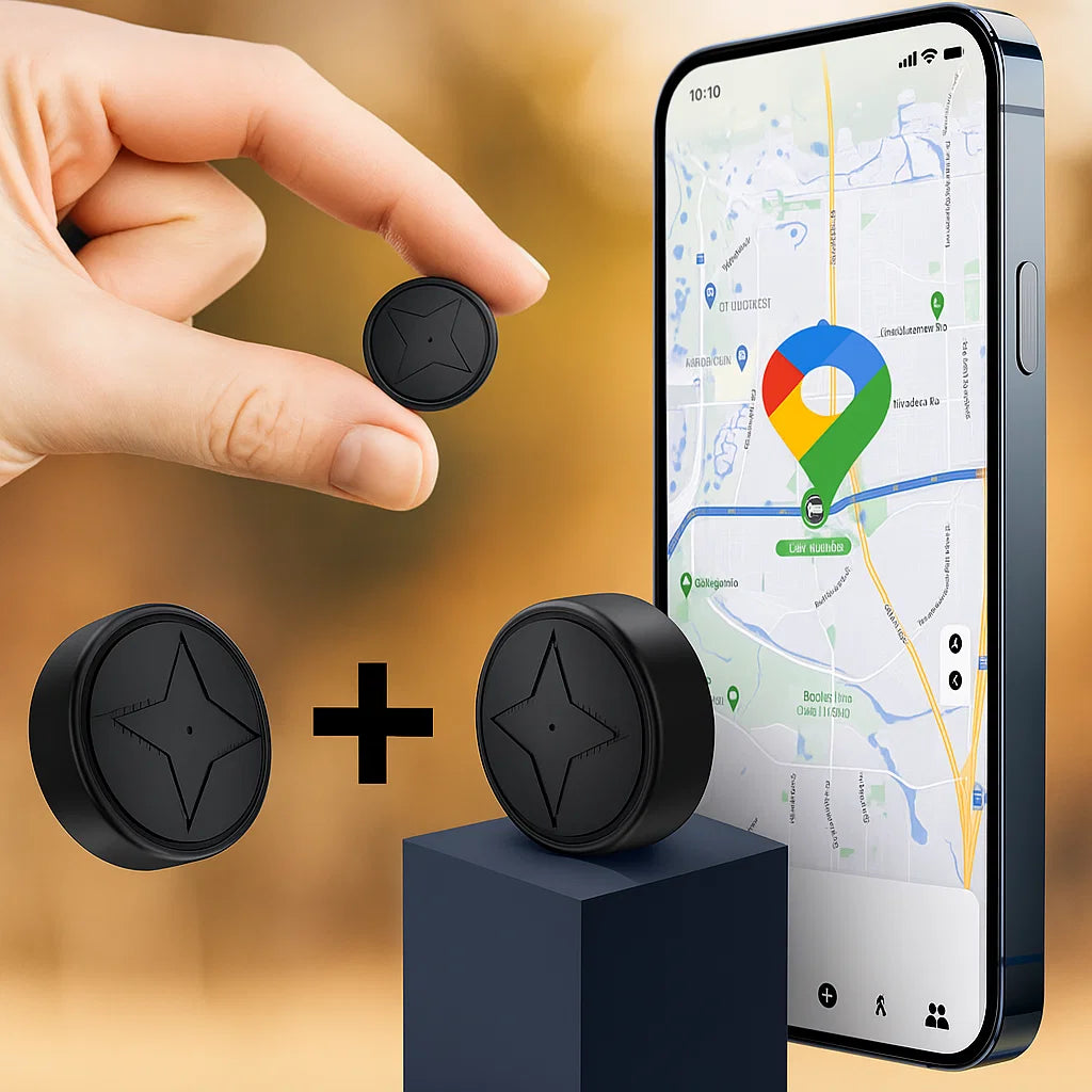 Unauffälliger GPS-Tracker mit Magnetbefestigung und Live-Tracking