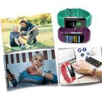 Senioren Smartwatch mit Herzfrequenz-Tracking und Wasserschutz