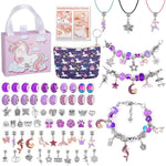 Jewelry Crafting Kit for Girls with Shiny Charms