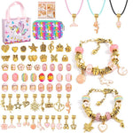 Jewelry Crafting Kit for Girls with Shiny Charms