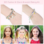 Jewelry Crafting Kit for Girls with Shiny Charms