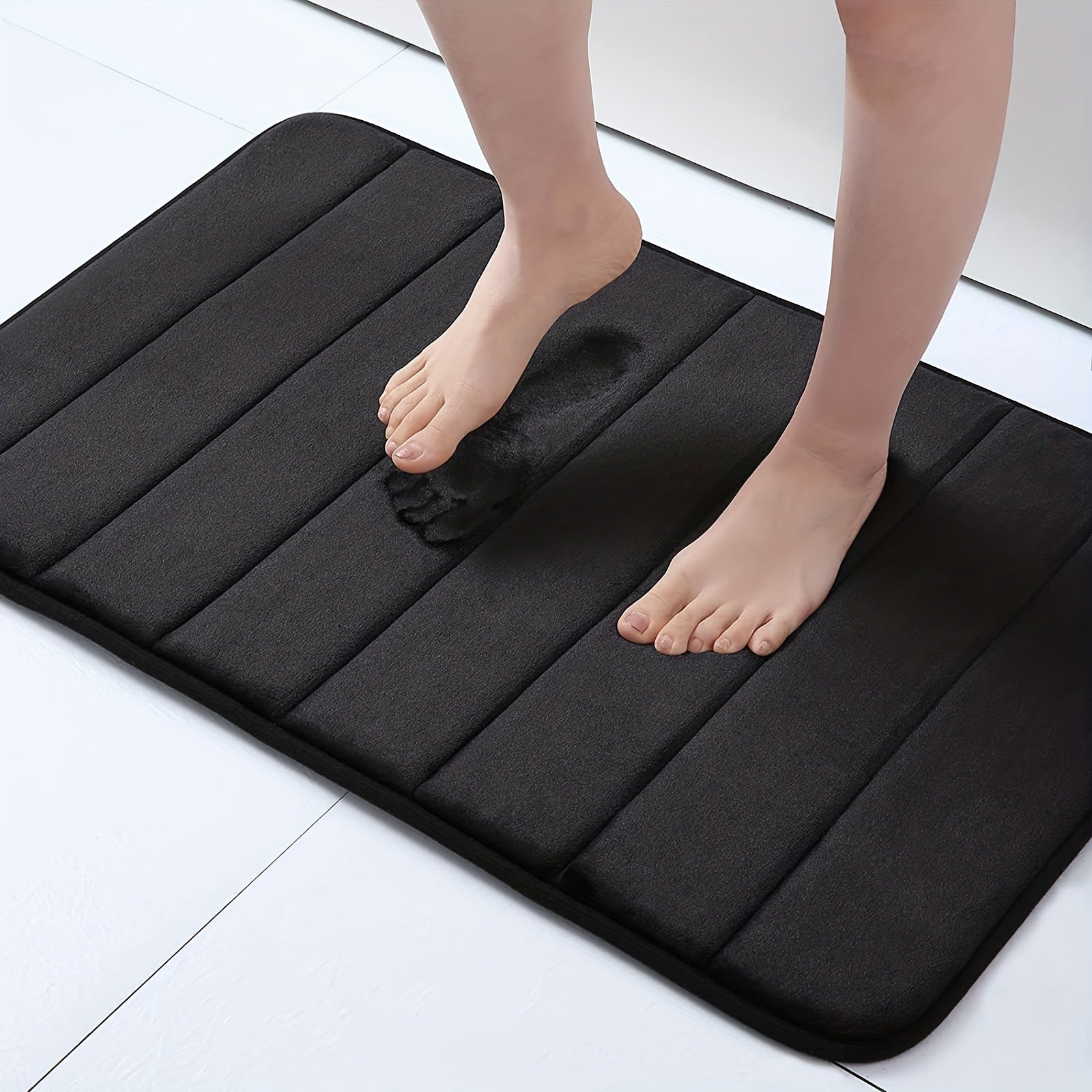 Komfortable Anti-Rutsch-Badematte 50x80 cm – Weich & Pflegeleicht