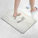 Elegante Badematte 50x80 cm – Schnell Trocknend & Pflegeleicht | AquaSoft