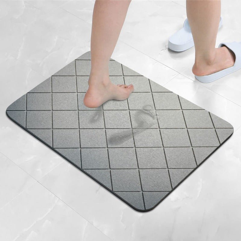 Elegante Badematte 50x80 cm – Schnell Trocknend & Pflegeleicht | AquaSoft