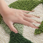 Elegante Badezimmermatte 50x80 cm – Rutschfest & Komfortabel