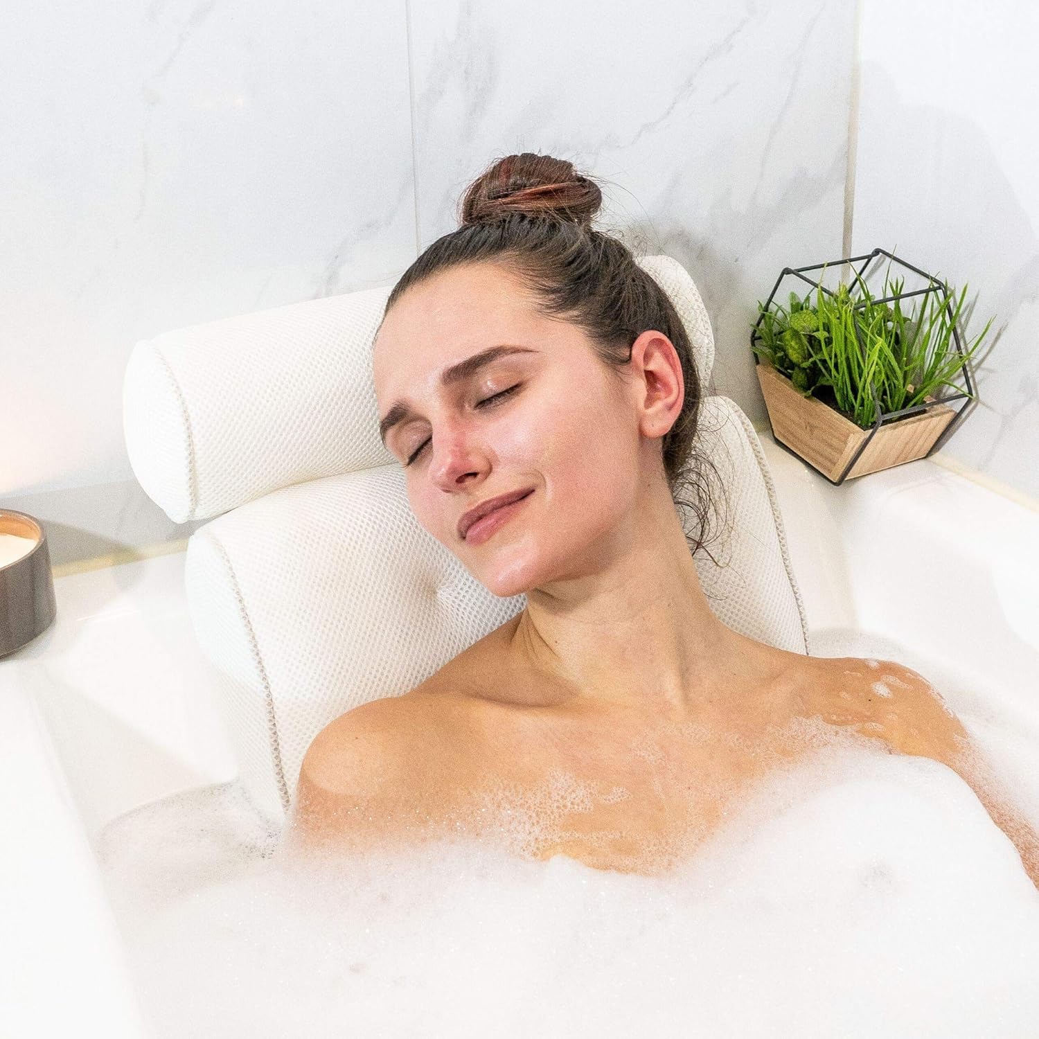 Badekomfort Kissen - Ergonomisch und Luxuriös
