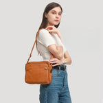 Stilvolle Crossbody-Tasche für Damen aus hochwertigem Leder