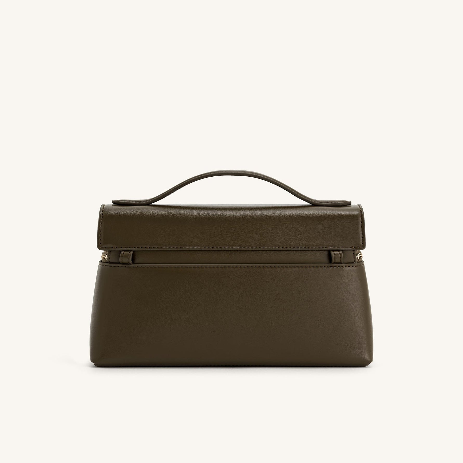 Stilvolle Vegane Handtasche in Dunkelgrün - Praktisch & Elegant