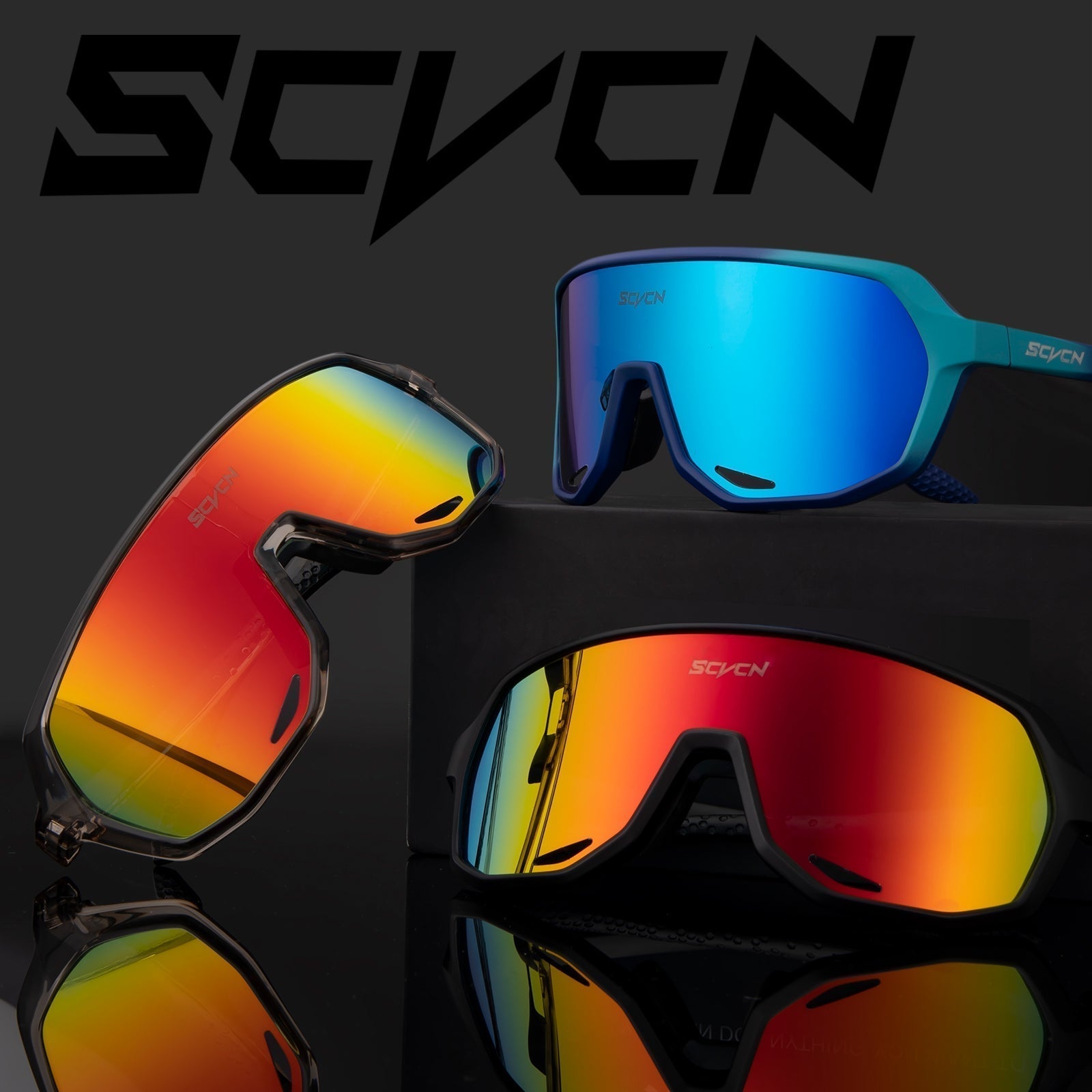 Sportliche Herren Fahrrad Sonnenbrille - Windschutz & Stil