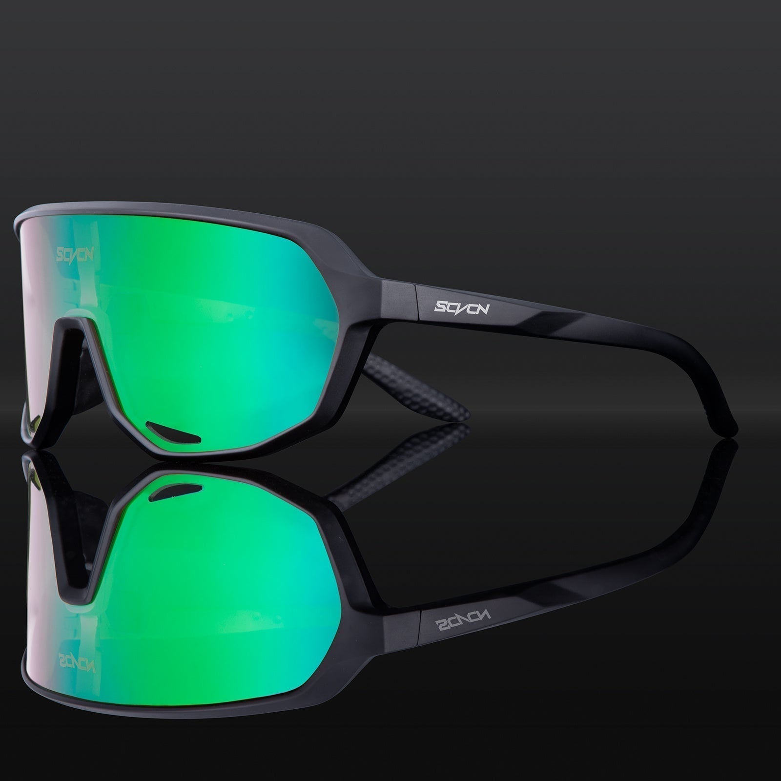 Sportliche Herren Fahrrad Sonnenbrille - Windschutz & Stil
