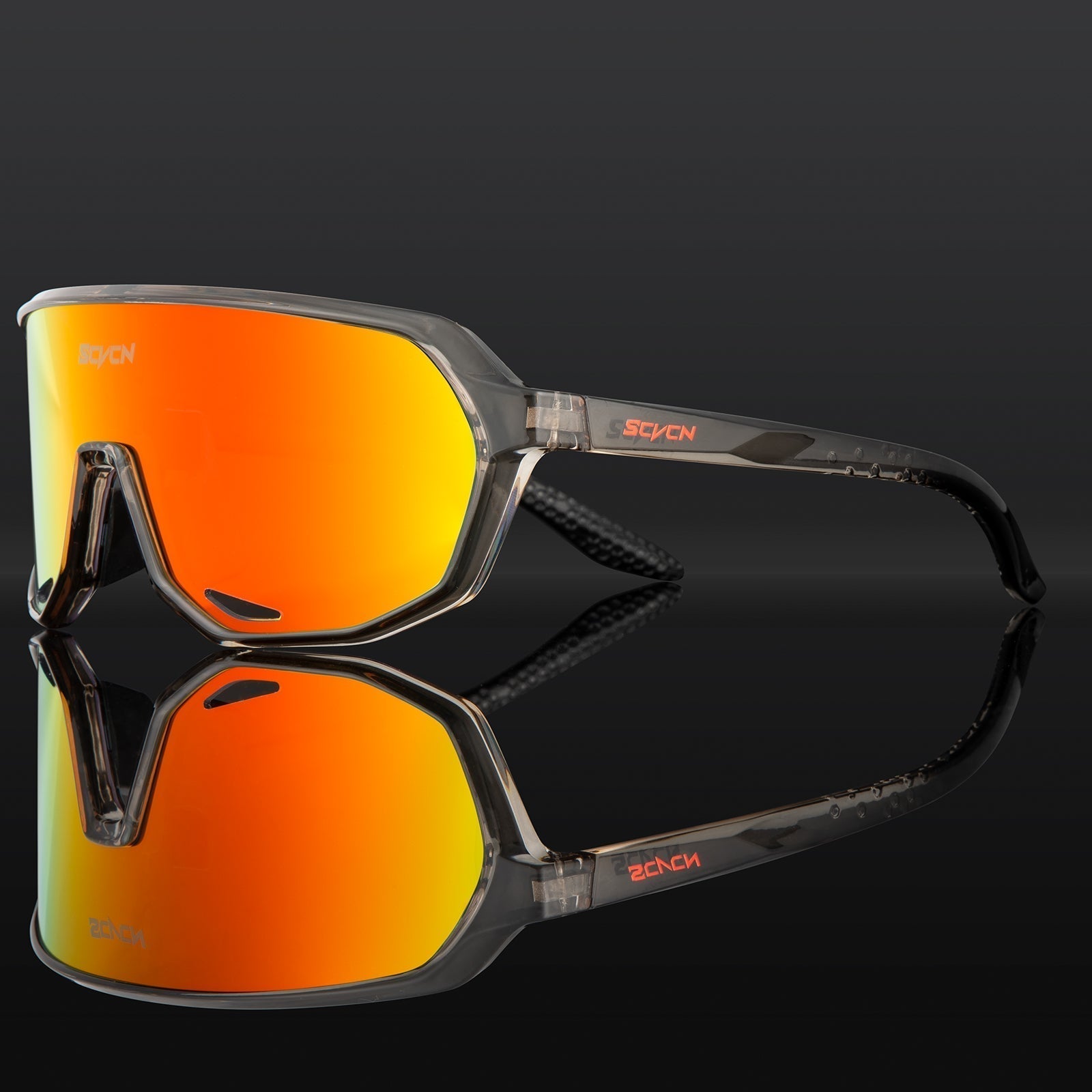 Sportliche Herren Fahrrad Sonnenbrille - Windschutz & Stil
