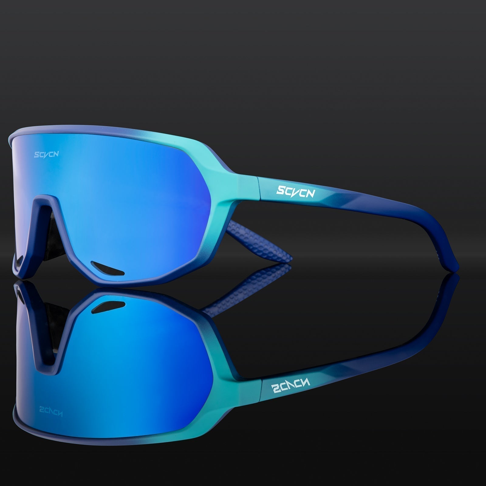 Sportliche Herren Fahrrad Sonnenbrille - Windschutz & Stil