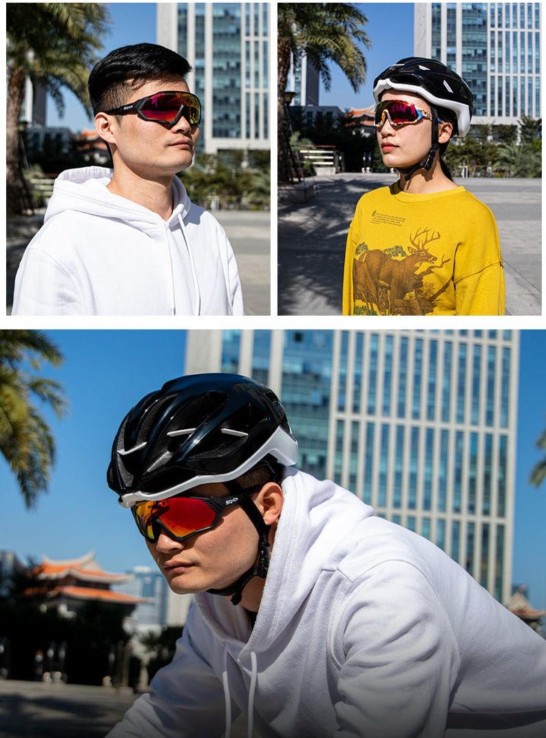OptiRide Fahrradbrille - Unisex - UV-Schutz für beste Sicht